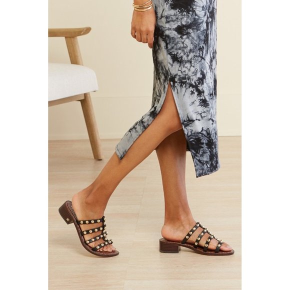 Evereve Peyton Jensen Womens Maya Gray Sleeveless Midi Dress Tie Dye size XS - Picture 3 of 15